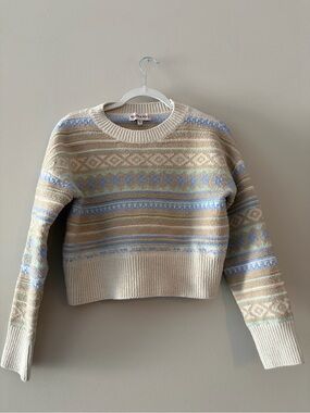 Willow & Wind cropped sweater